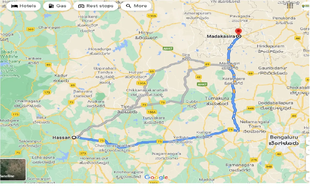 hassan-to-madakasira-taxi