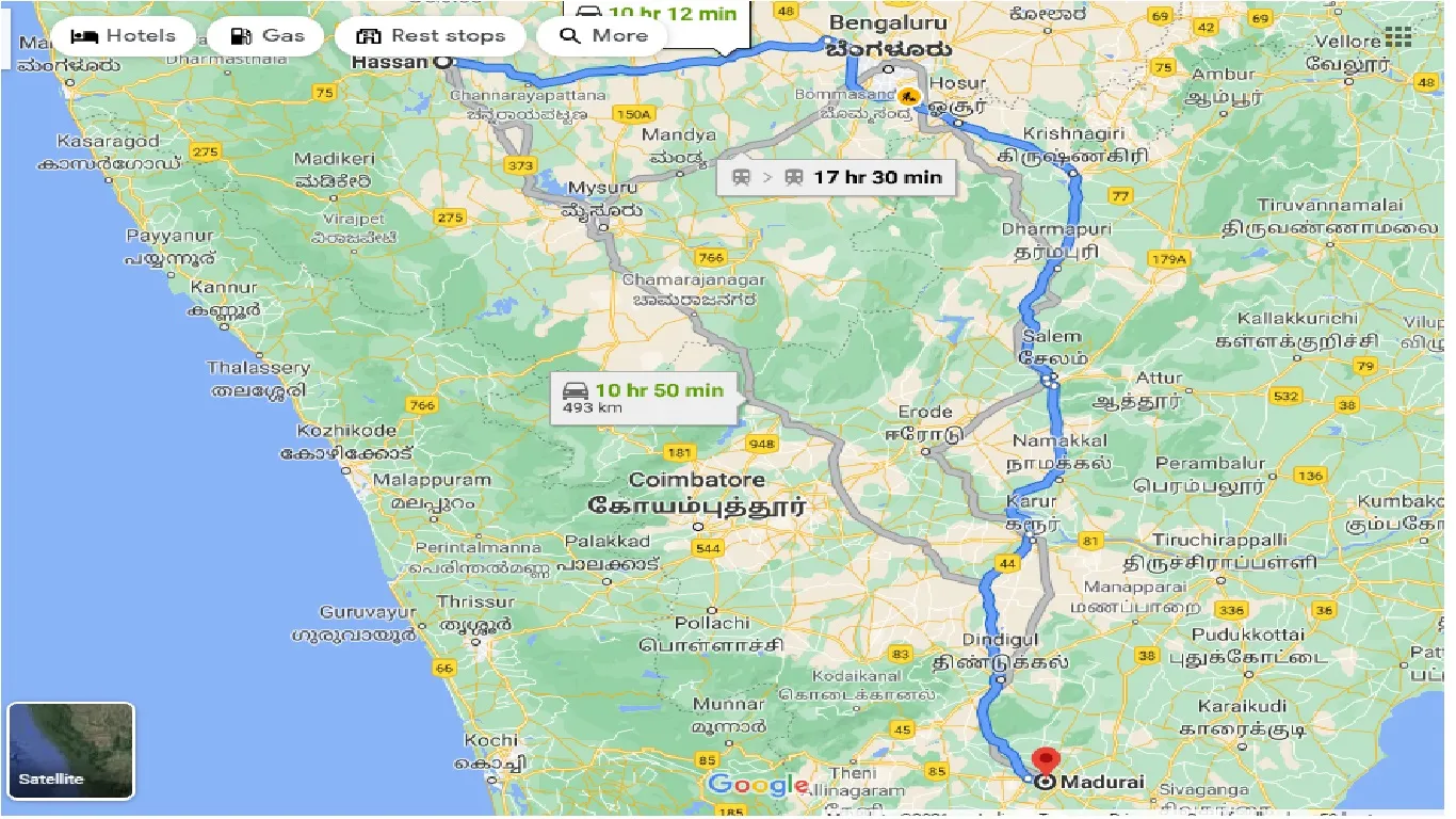 hassan-to-madurai-one-way
