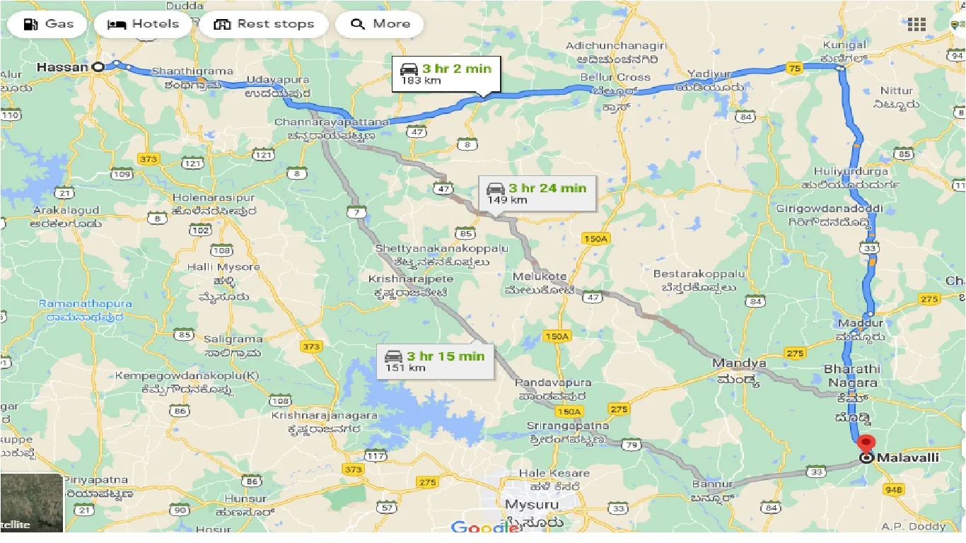 hassan-to-malavalli-one-way