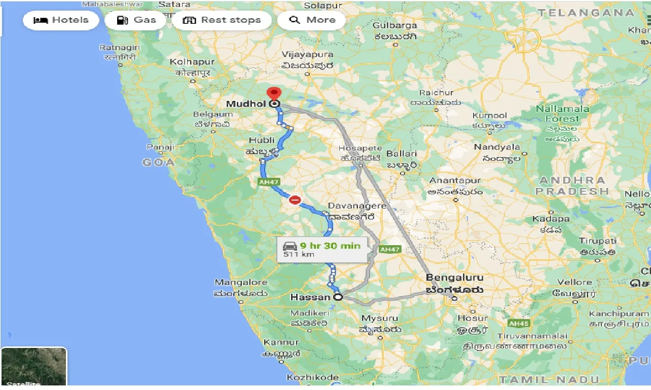 hassan-to-mudhol-one-way