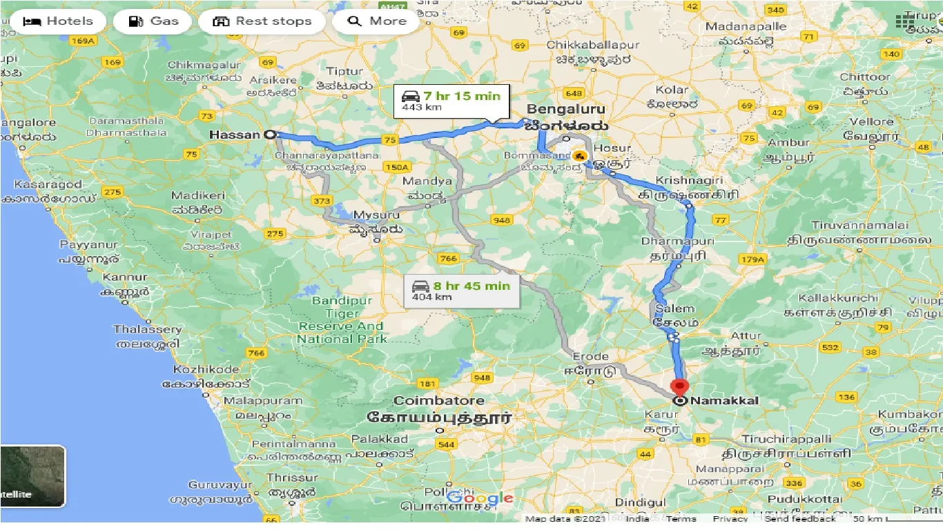 hassan-to-namakkal-taxi