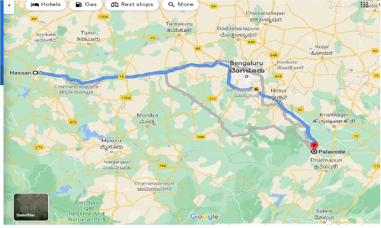 hassan-to-palacode-one-way