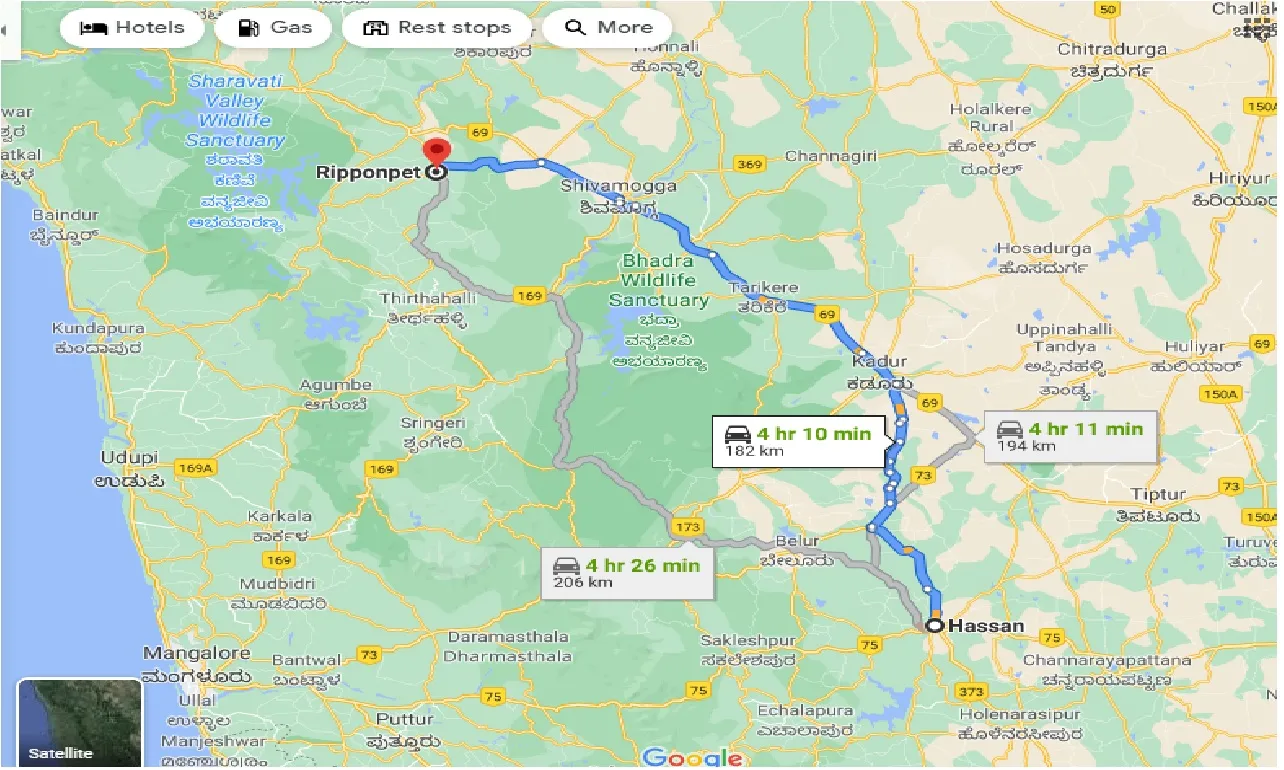 hassan-to-ripponpet-taxi