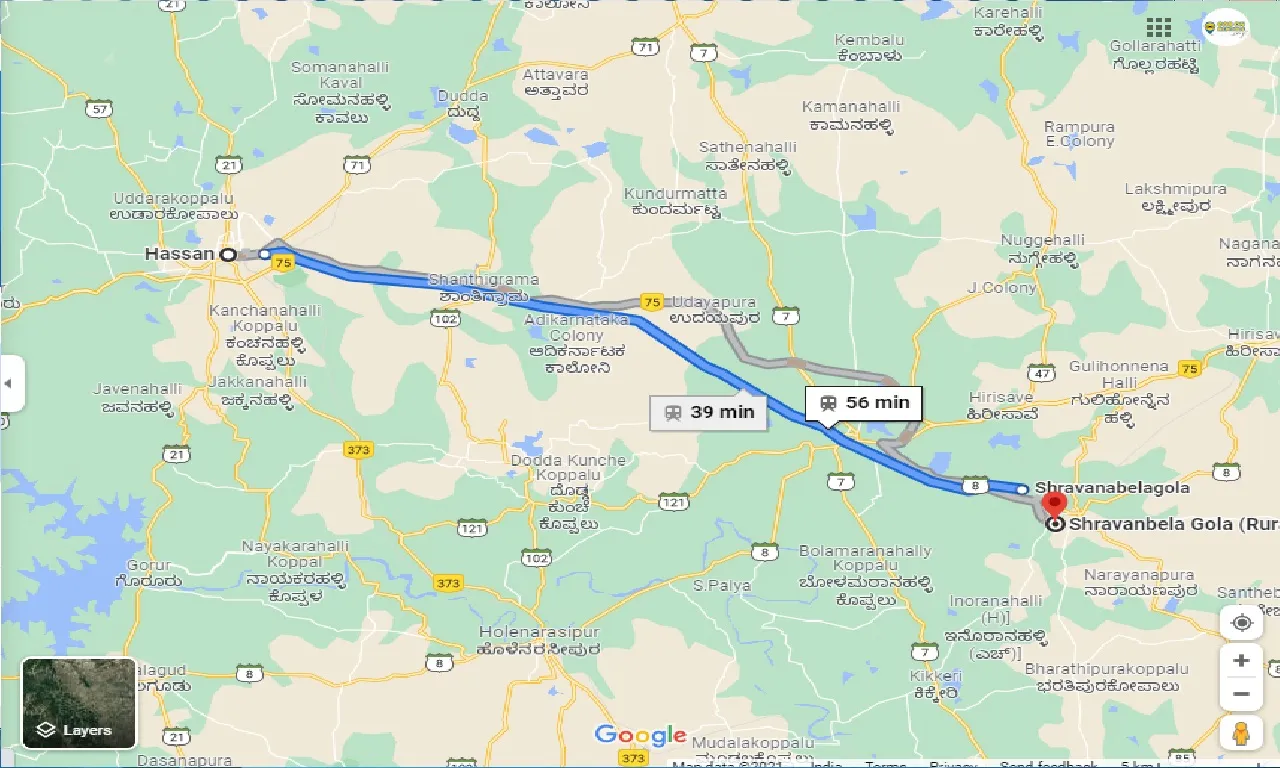 hassan-to-shravanabelagola-round-trip