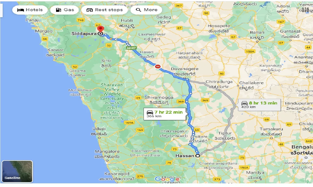 hassan-to-siddapur-one-way