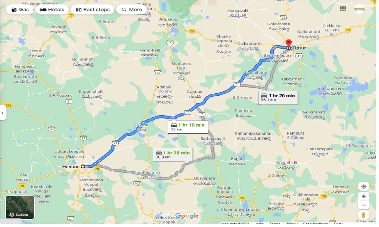 hassan-to-tiptur-round-trip