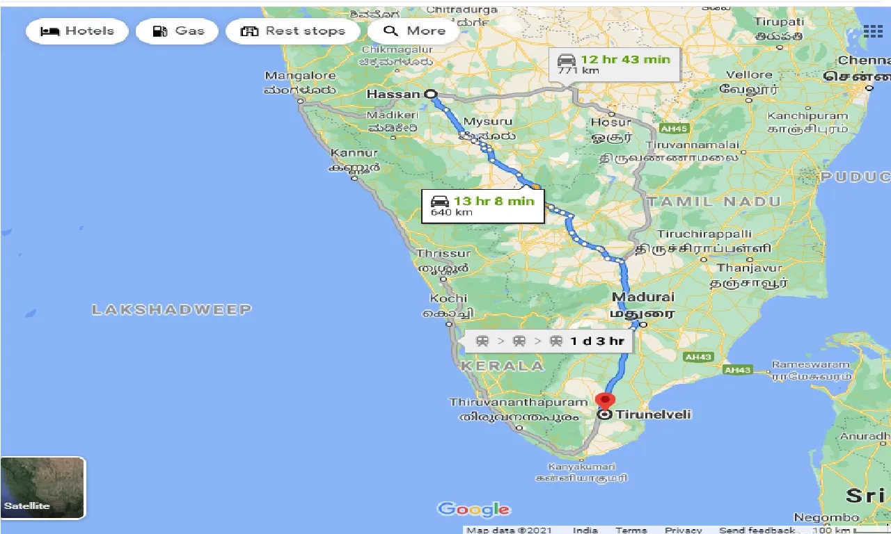 hassan-to-tirunelveli-taxi