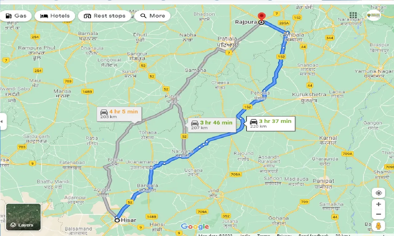 hisar-to-rajpura-one-way