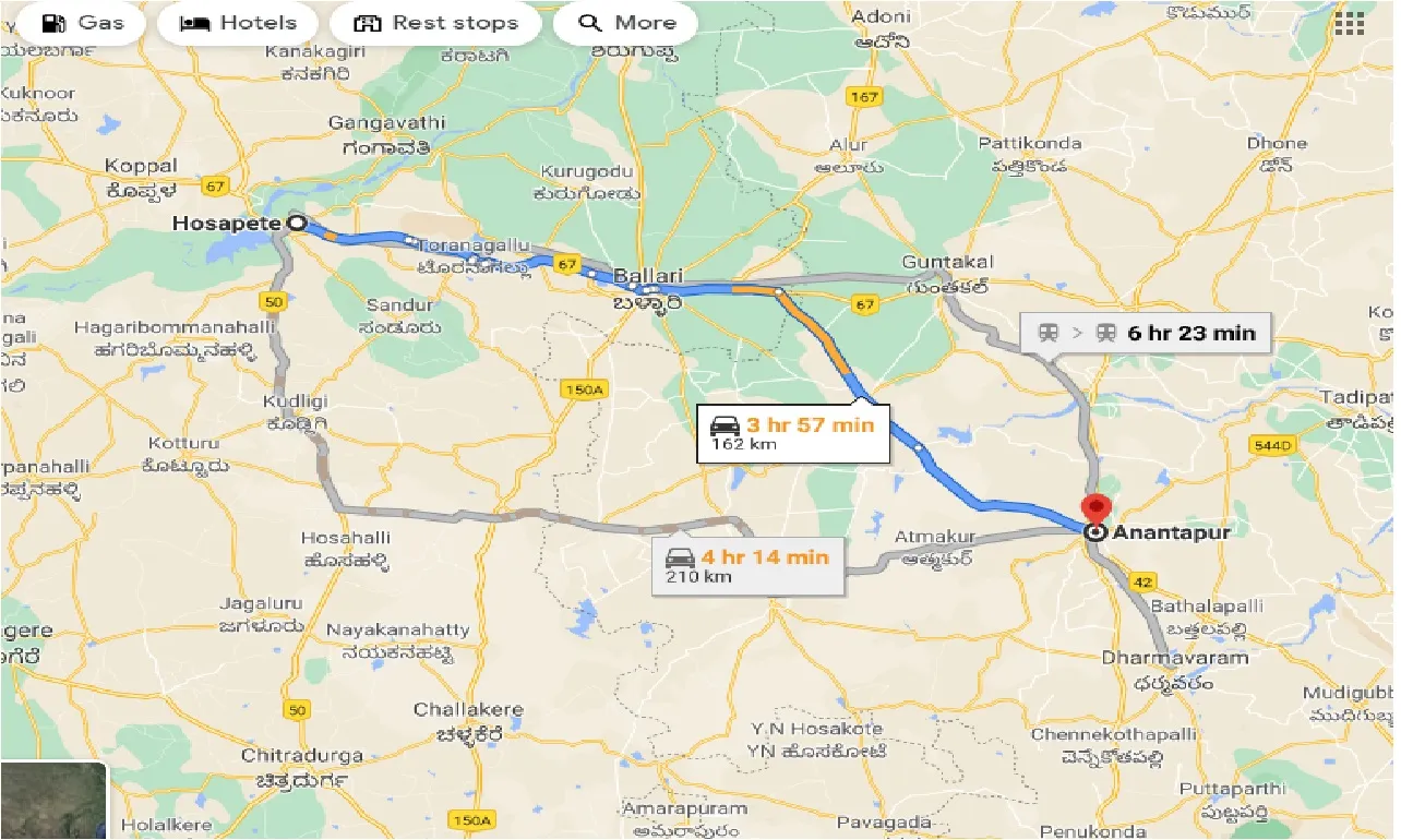 hosapete-to-anantapur-taxi
