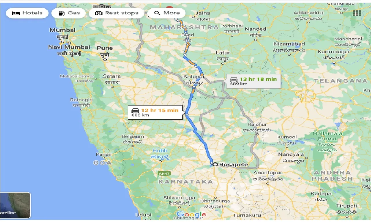 hosapete-to-aurangabad-taxi