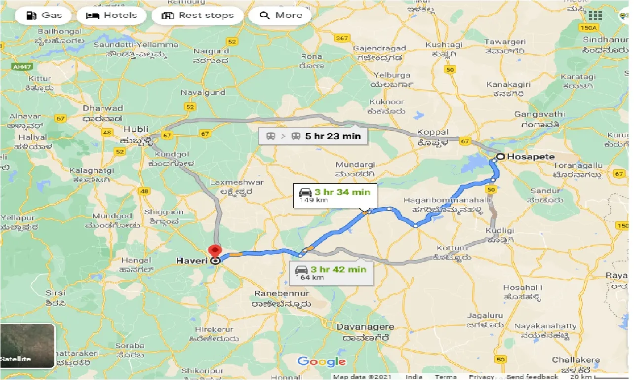 hosapete-to-haveri-taxi