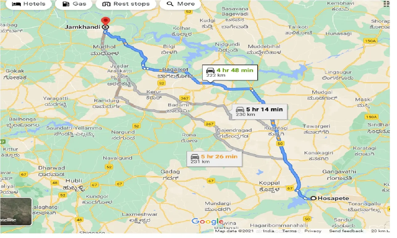 hosapete-to-jamkhandi-one-way