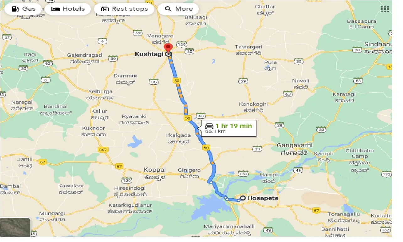hosapete-to-kushtagi-taxi