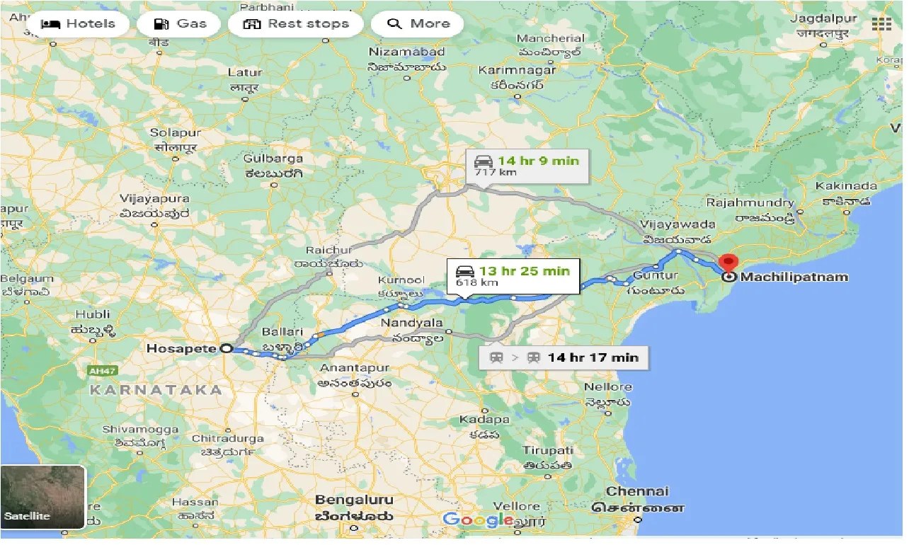 hosapete-to-machilipatnam-one-way