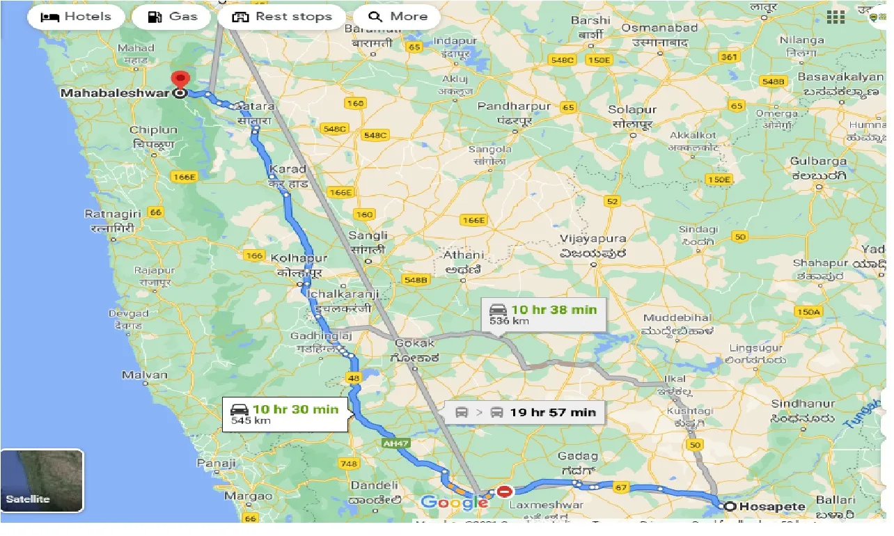 hosapete-to-mahabaleshwar-taxi