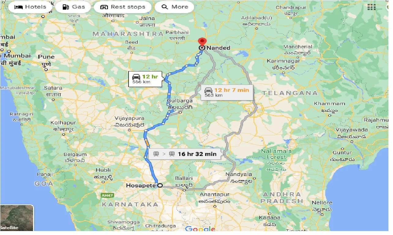 hosapete-to-nanded-one-way