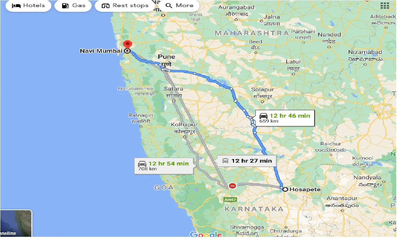 hosapete-to-navi-mumbai-taxi