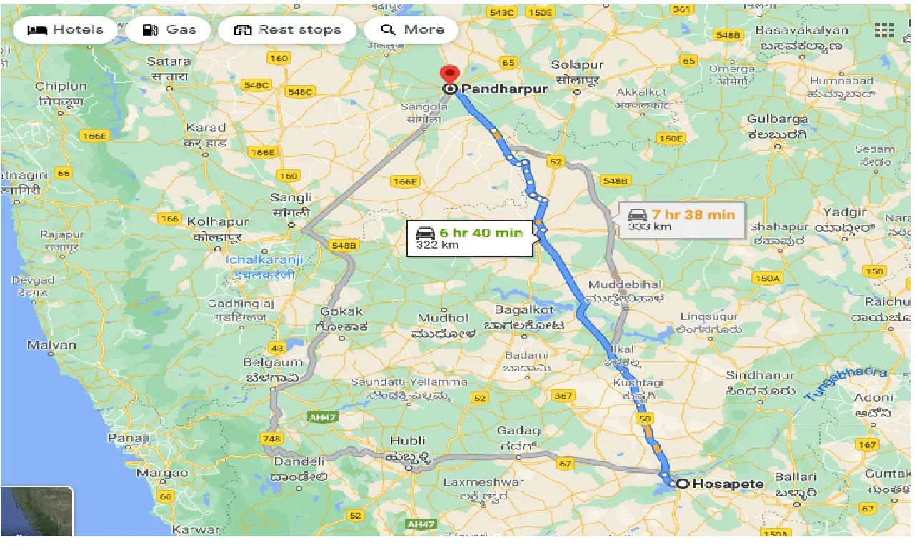 hosapete-to-pandharpur-taxi