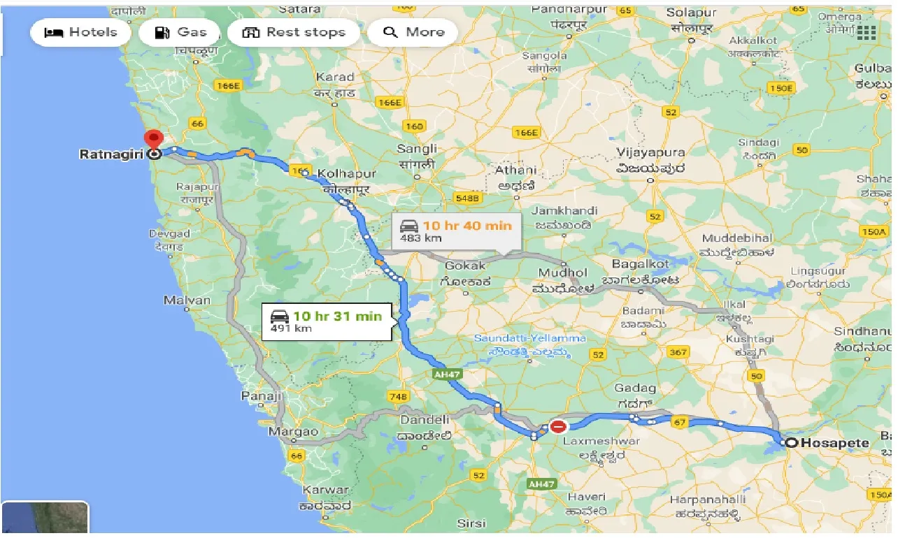 hosapete-to-ratnagiri-taxi