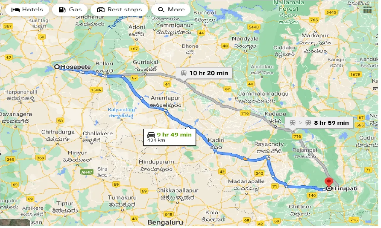 hosapete-to-tirupati-taxi