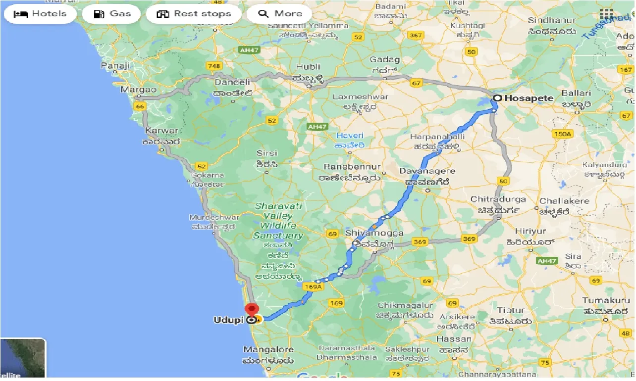 hosapete-to-udupi-taxi