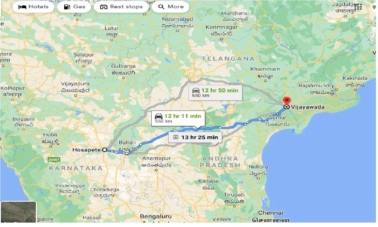 hosapete-to-vijayawada-taxi