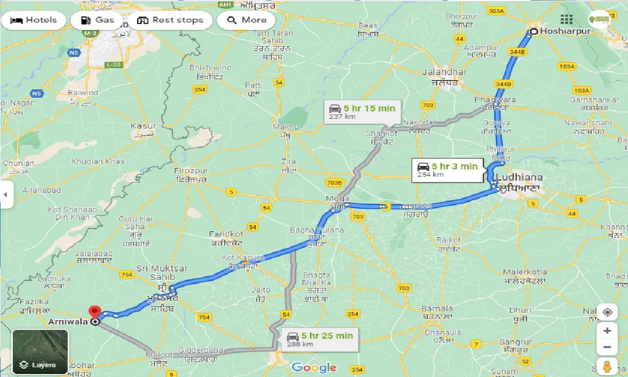 hoshiarpur-to-arniwala-one-way