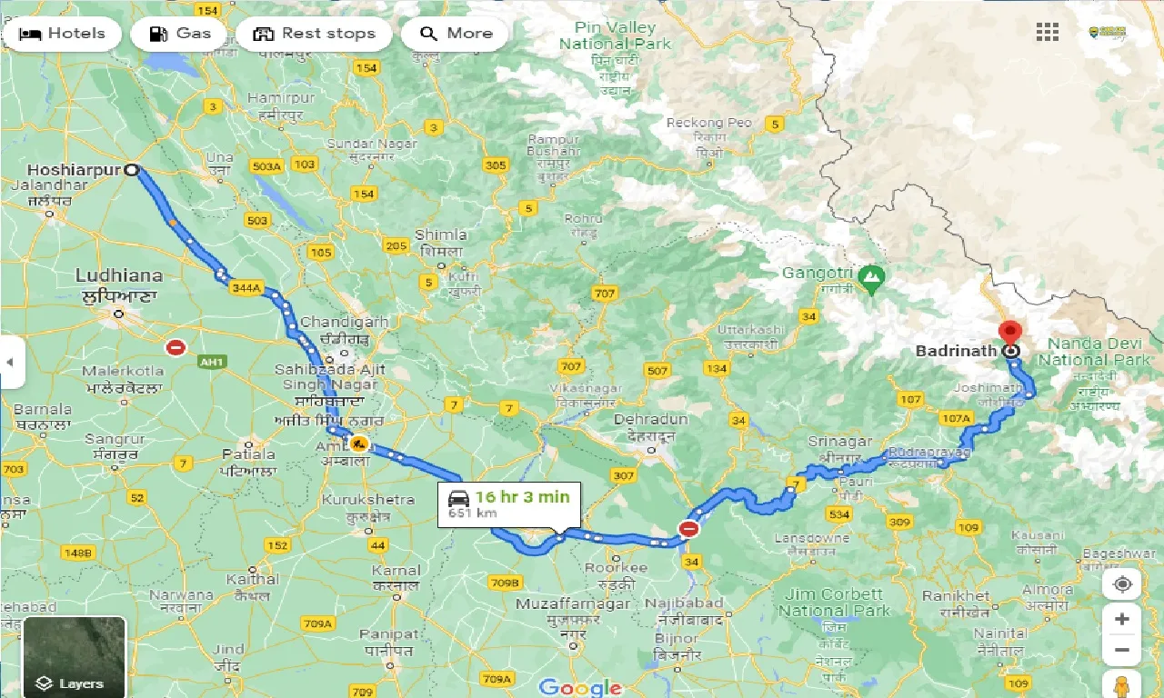 hoshiarpur-to-badrinath-taxi