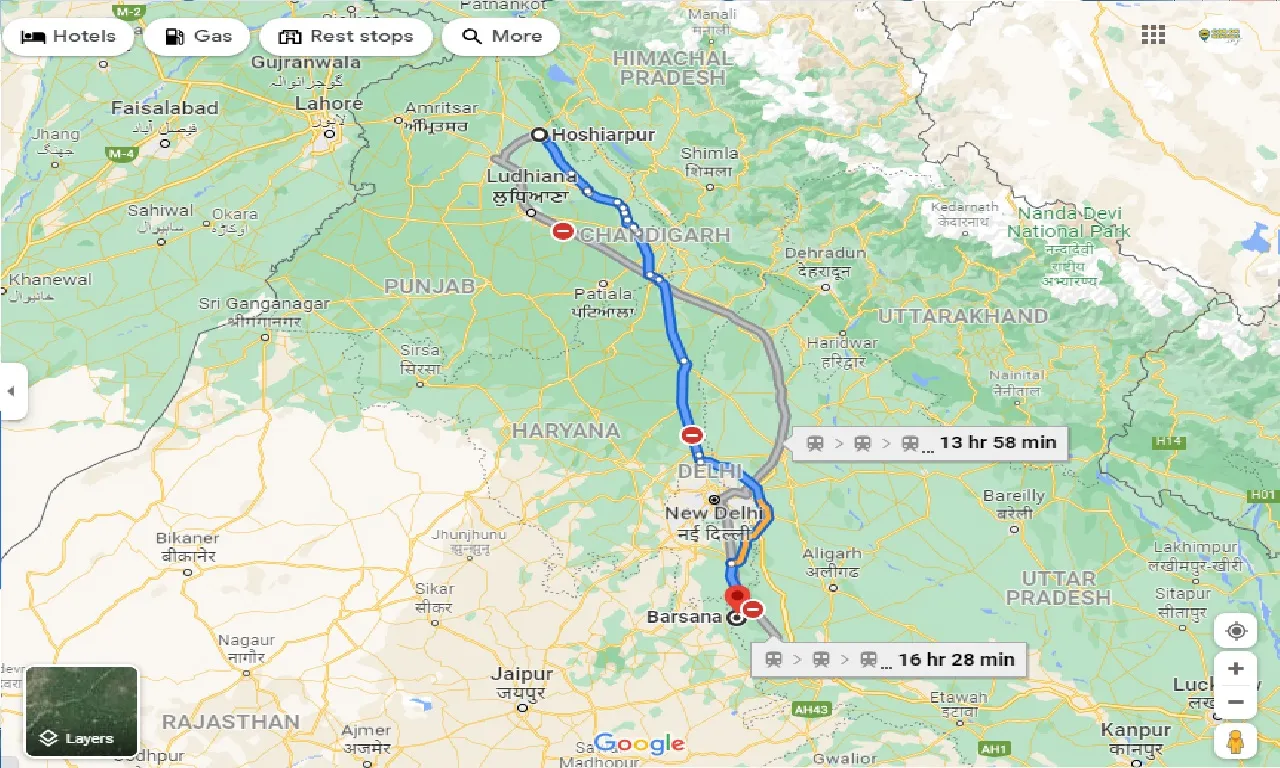 hoshiarpur-to-barsana-taxi