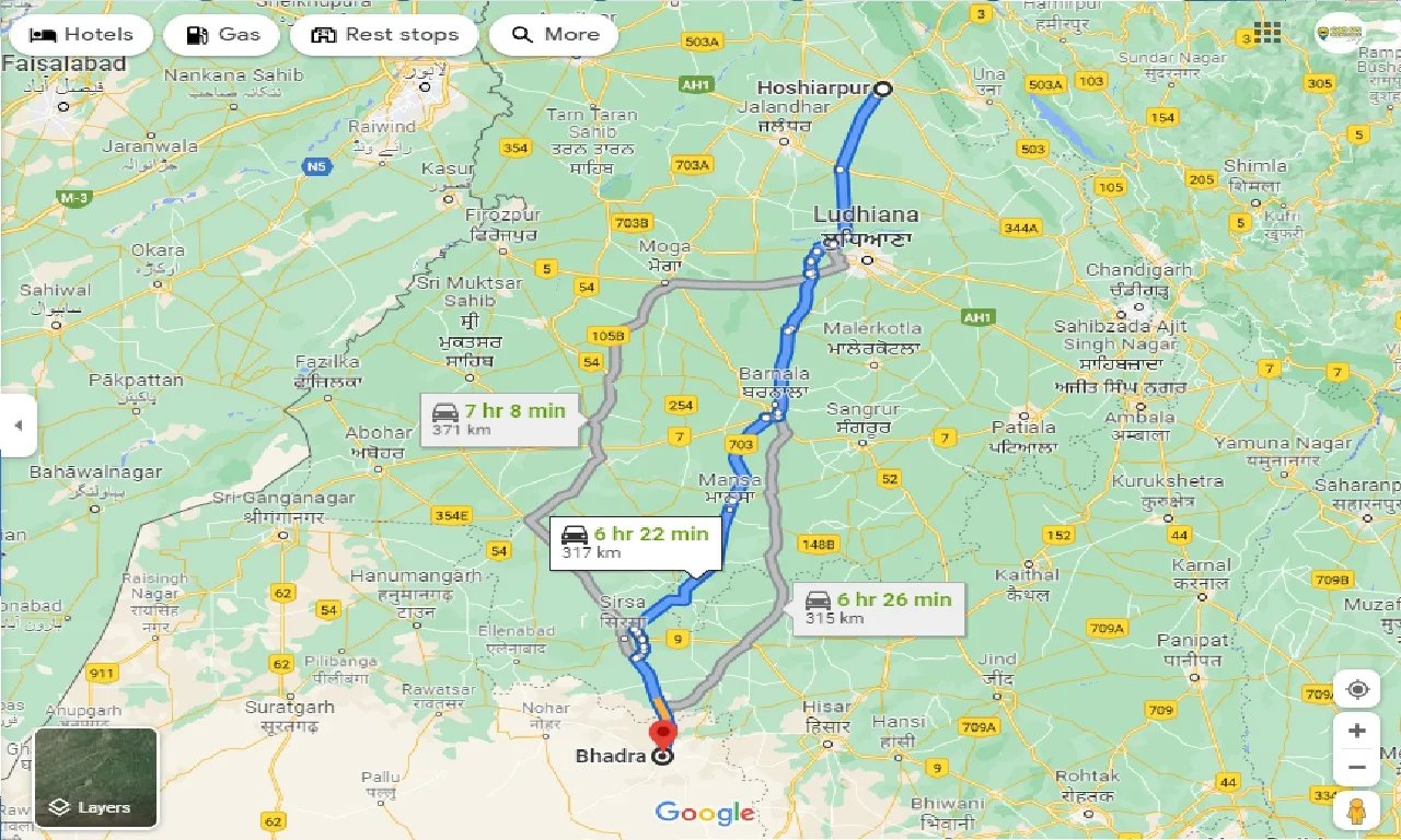 hoshiarpur-to-bhadra-taxi