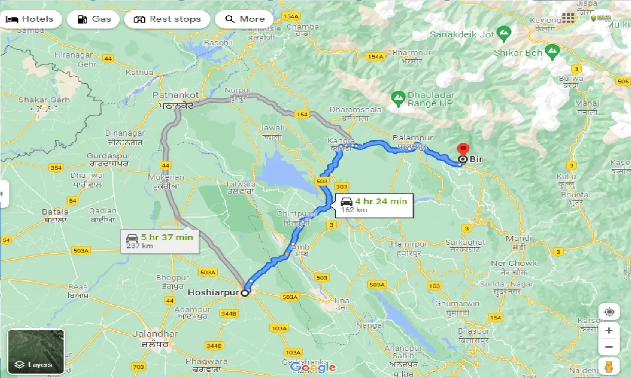 hoshiarpur-to-bir-taxi