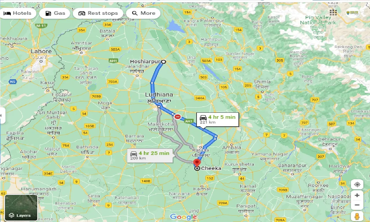 hoshiarpur-to-cheeka-taxi