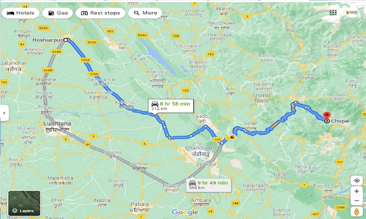 hoshiarpur-to-chopal-taxi
