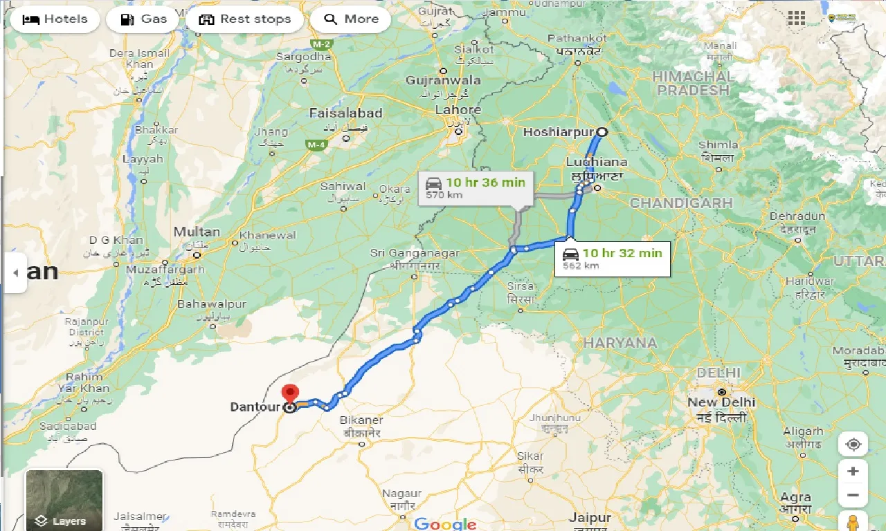 hoshiarpur-to-dantour-taxi