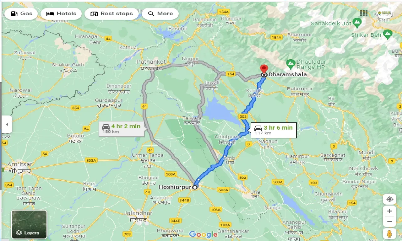 hoshiarpur-to-dharamshala-taxi