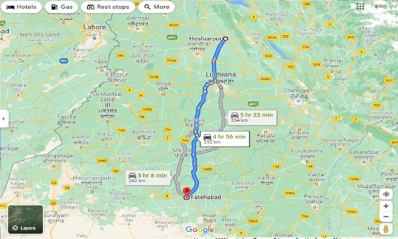 hoshiarpur-to-fatehabad-one-way