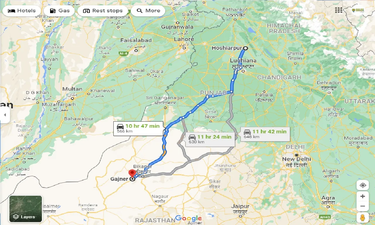 hoshiarpur-to-gajner-one-way
