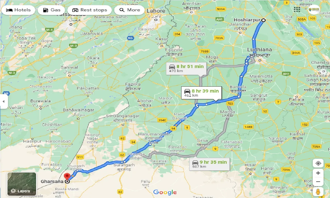 hoshiarpur-to-gharsana-one-way