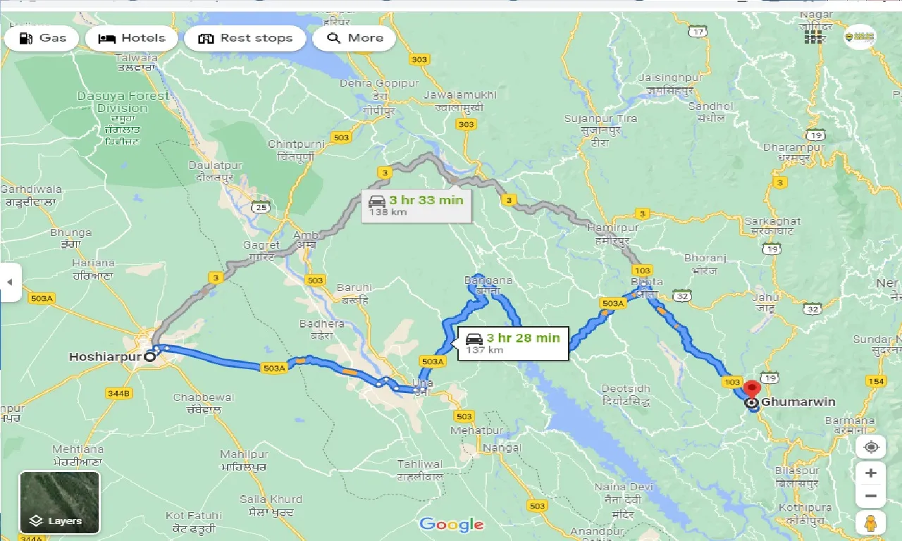 hoshiarpur-to-ghumarwin-one-way