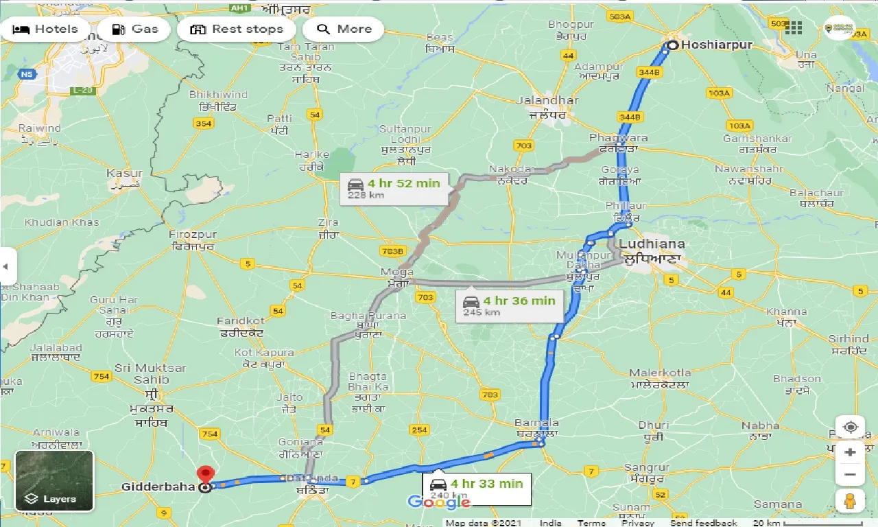 hoshiarpur-to-gidderbaha-one-way