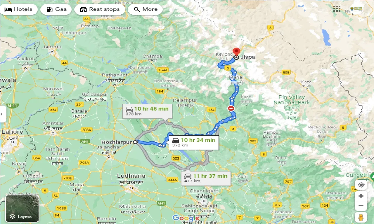 hoshiarpur-to-jispa-taxi
