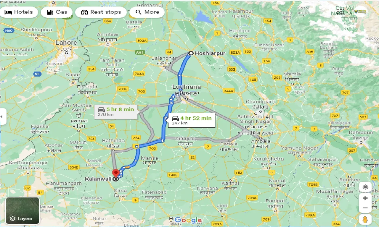 hoshiarpur-to-kalanwali-one-way
