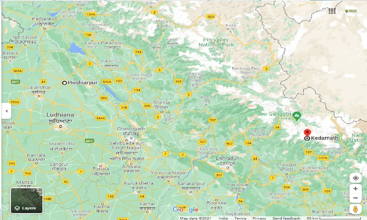 hoshiarpur-to-kedarnath-taxi