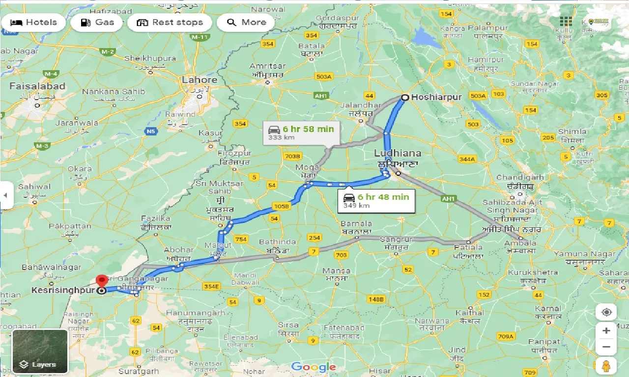 hoshiarpur-to-kesrisinghpur-one-way
