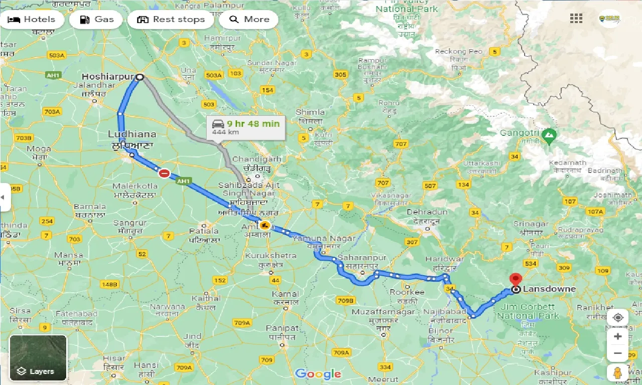 hoshiarpur-to-lansdowne-taxi
