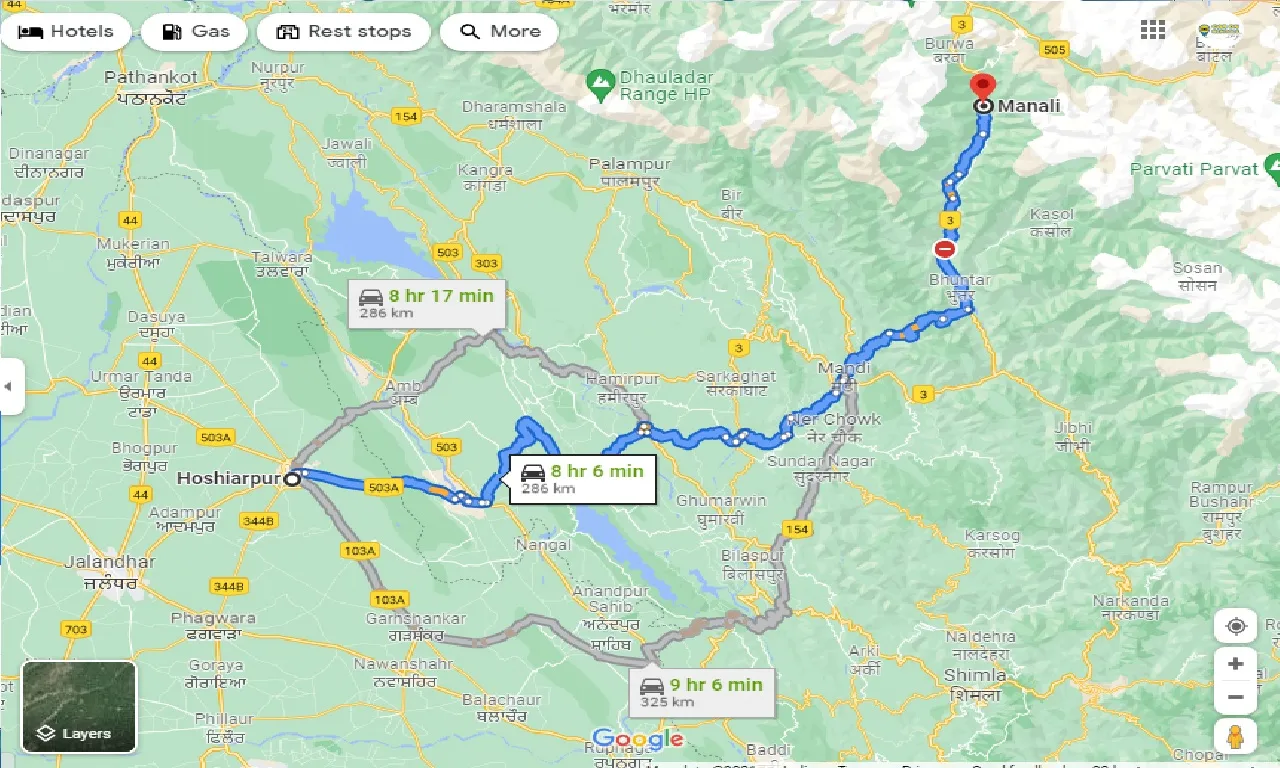 hoshiarpur-to-manali-taxi