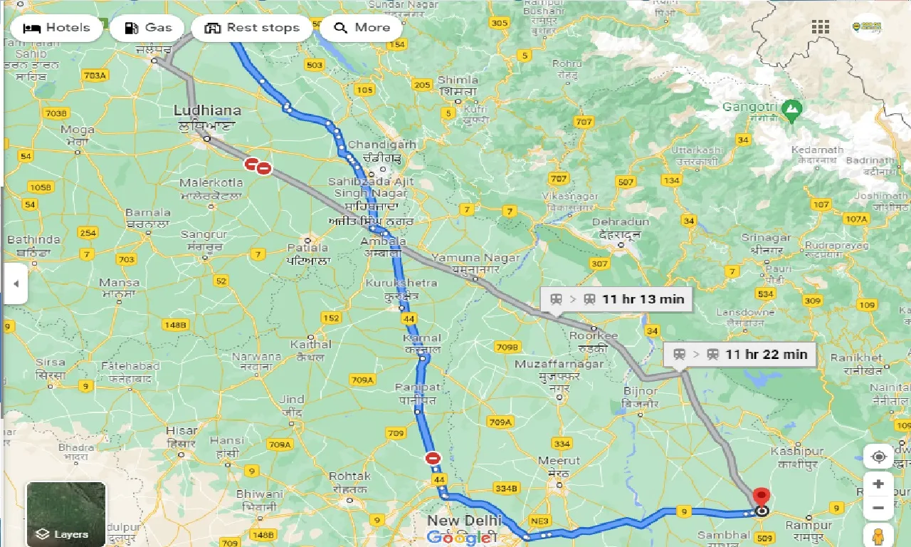 hoshiarpur-to-moradabad-one-way