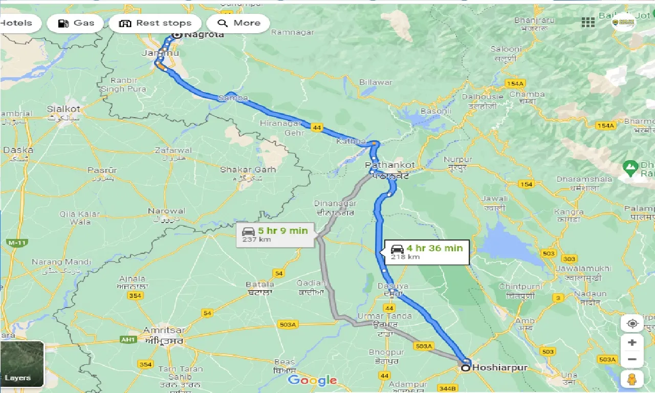hoshiarpur-to-nagrota-taxi
