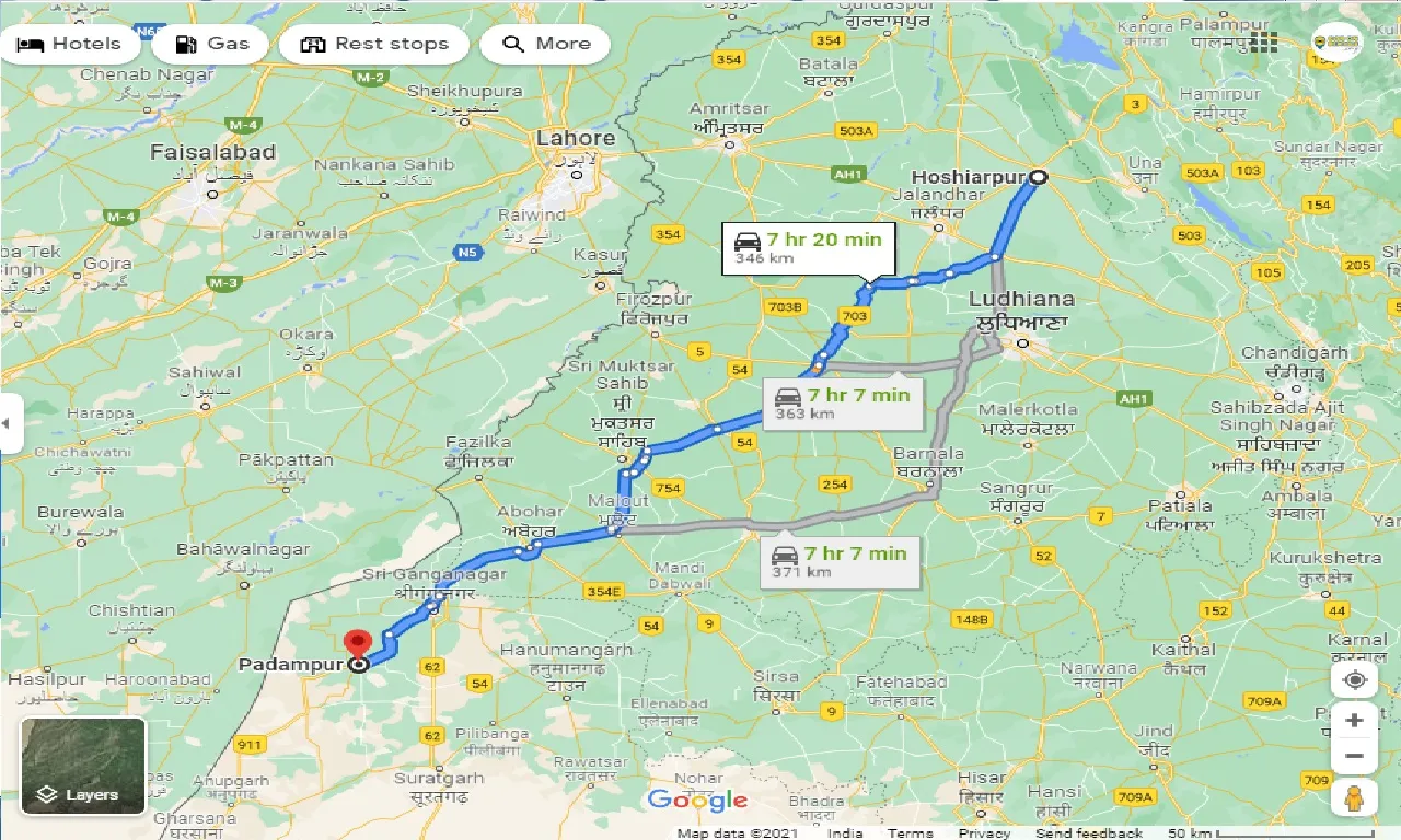 hoshiarpur-to-padampur-taxi