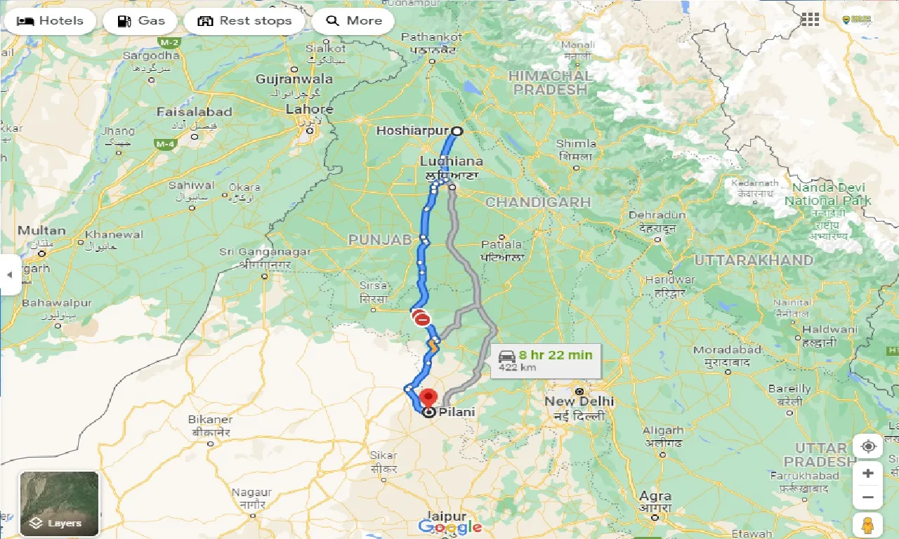hoshiarpur-to-pilani-one-way